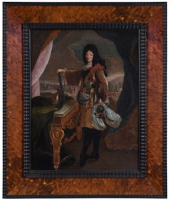 Follower of Hyacinthe Rigaud, Portrait of King Louis XIV