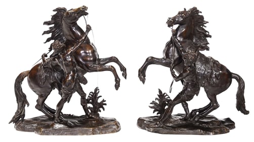 After Guillaume Coustou, Marly Horses