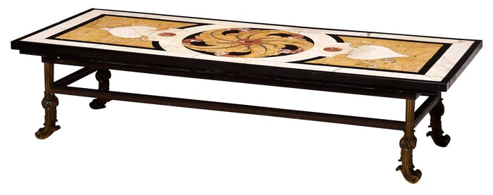 Italian Pietra Dura Coffee Table