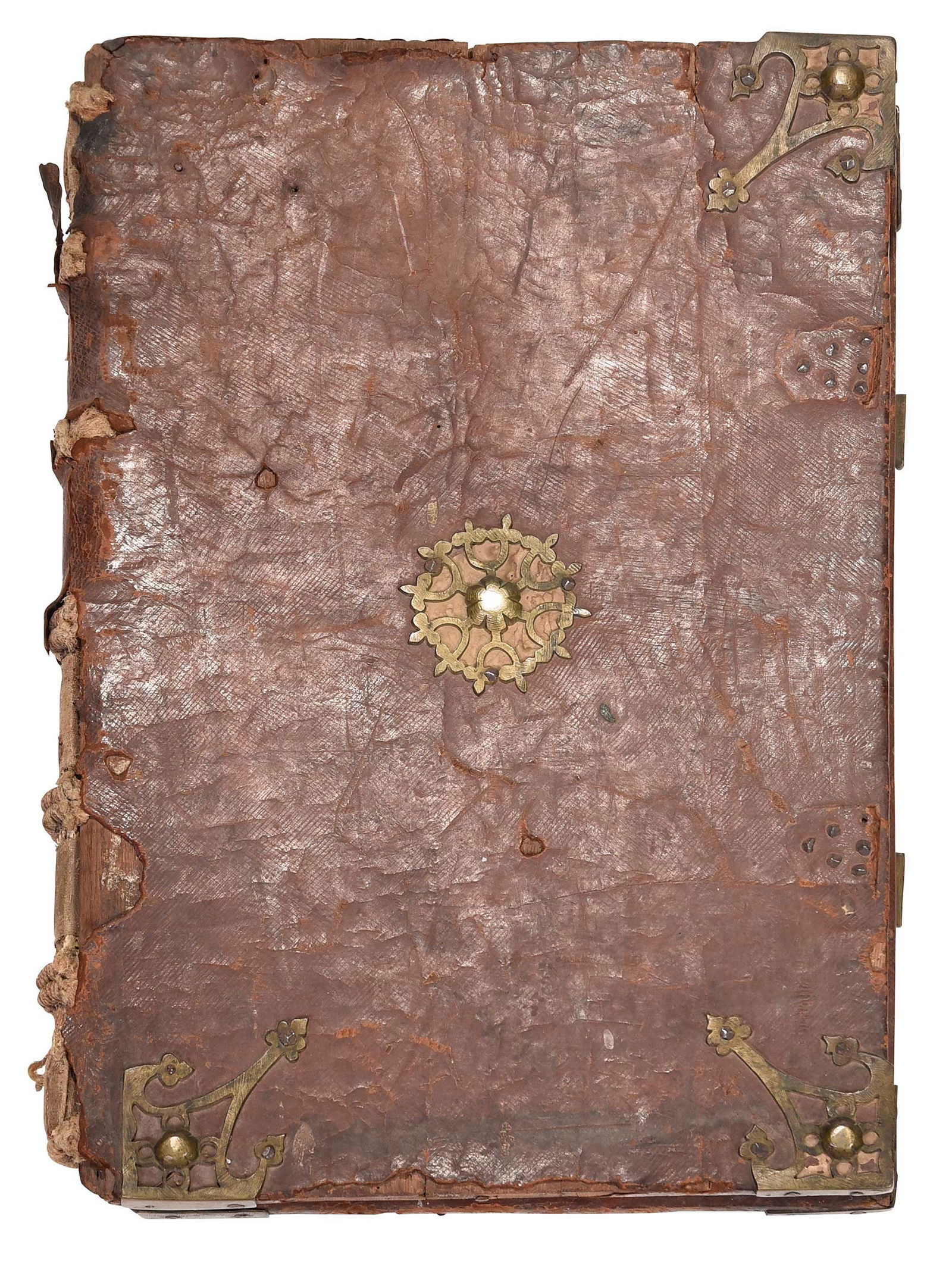 Early Latin Leather and Vellum Antiphonal (1 of 14)