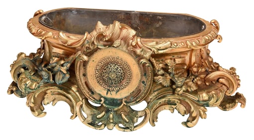 Louis XV Style Gilt Bronze Planter