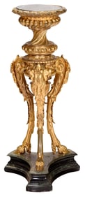 Louis XVI Style Bronze and Marble Pedestal