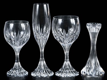 25 Pieces of Baccarat Massena Cut Crystal