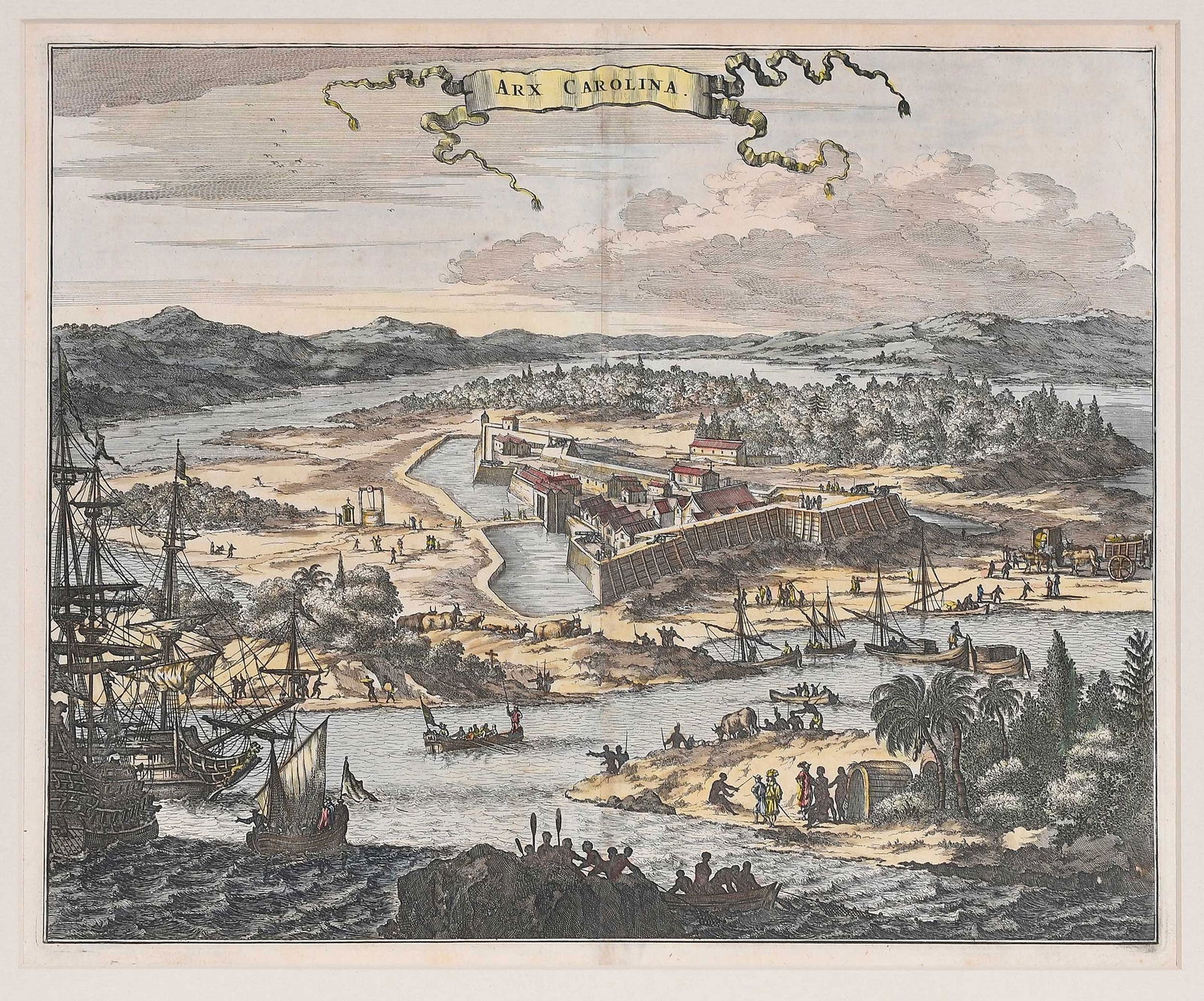 Arnoldus Montanus, Arx Carolina (1 of 6)