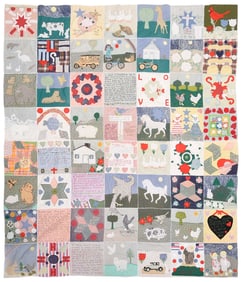 Helen Fleenor Pictorial Quilt