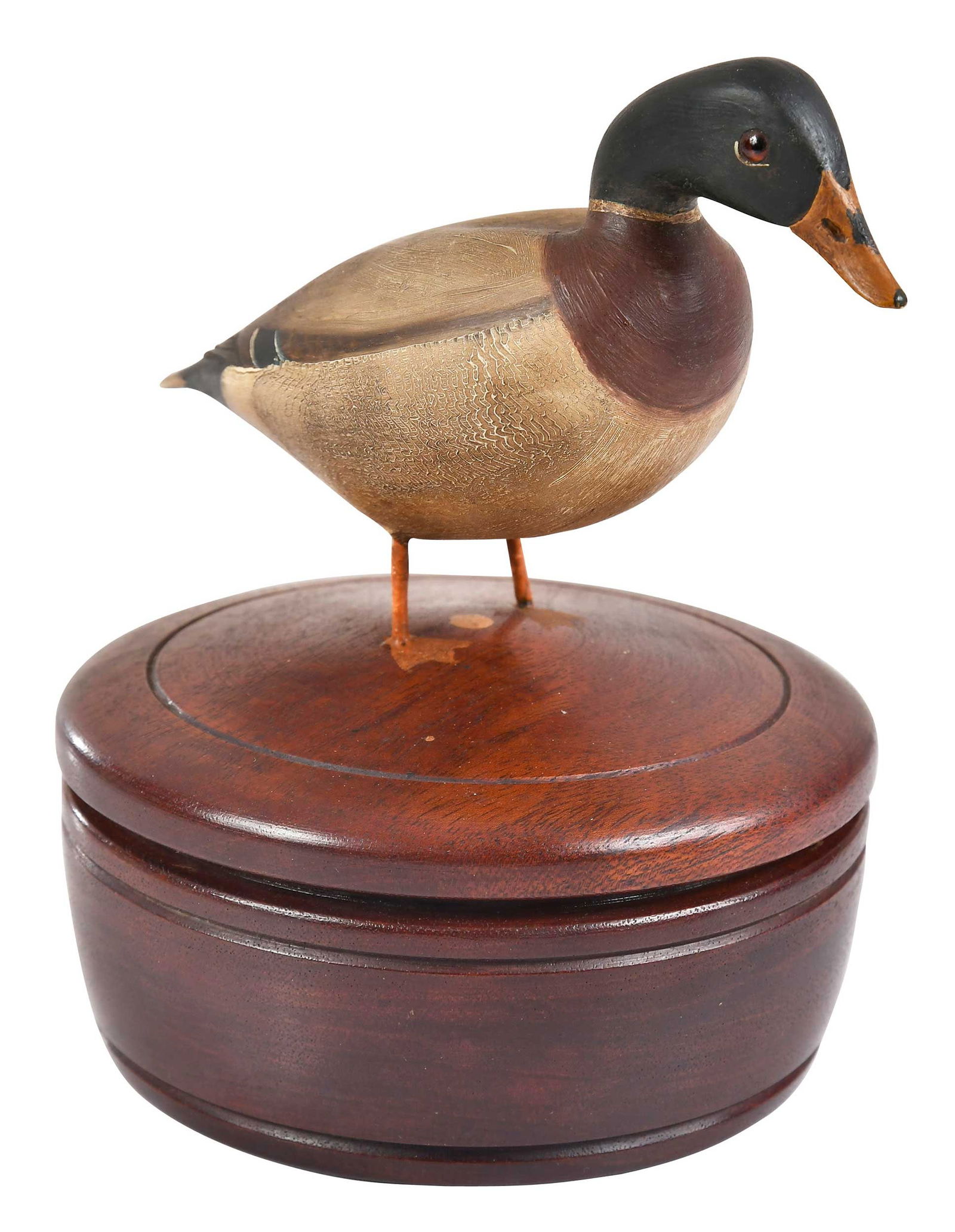 Frank Finney Mallard Drake Trinket Box (1 of 8)