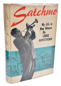 Satchmo: My Life in New Orleans, Signed First Edition, Publisher's Presentation Copy