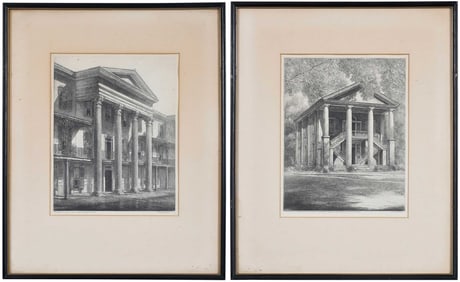 Louis Orr, Two North Carolina Etchings
