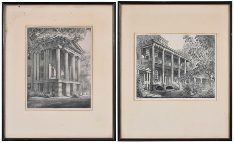 Louis Orr, Two North Carolina Etchings