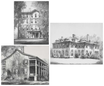 Louis Orr, Three North Carolina Etchings