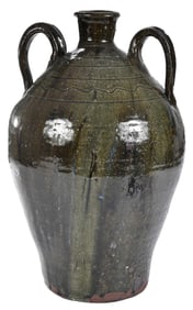 Large Burlon Craig Catawba Valley North Carolina Stoneware Jug