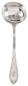 North Carolina Coin Silver Ladle, John C. Palmer