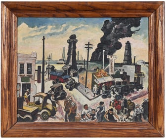 Texas Oil Town, 1951