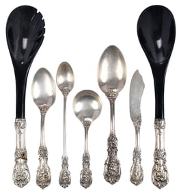 20 Pieces Reed & Barton Francis I Sterling Flatware