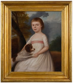 Portrait of a Youth with a Dog