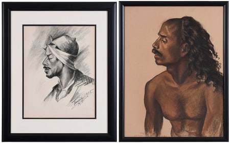 Malvina Cornell Hoffman, Three Figure Drawings