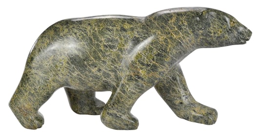 Tommy Takpanie Inuit Carved Bear