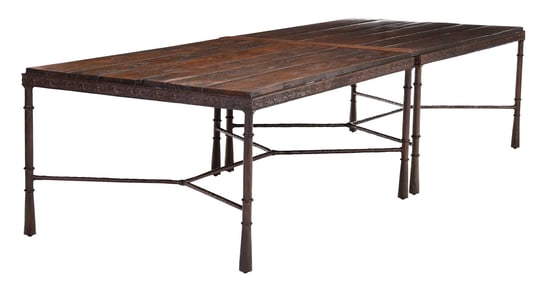Pair of Tom Corbin Antelope Tables