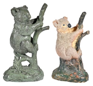 Malvina Cornell Hoffman, Two Koala Sculptures