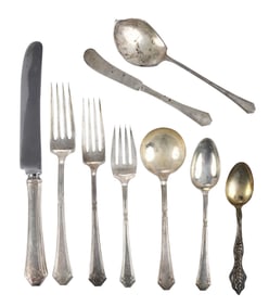 Towle Lady Mary Sterling Flatware, 70 Pieces