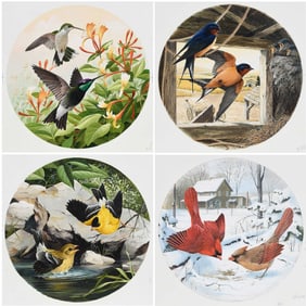 Anthony J Rudisill, Four Illustrations