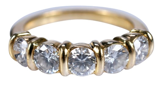 18kt. Diamond Anniversary Band