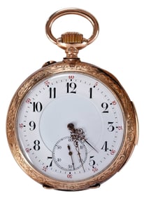 14kt. Antique Swiss Minute Repeater Pocket Watch