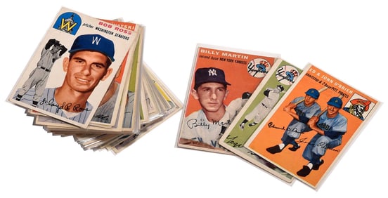 1954 Topps Baseball Group