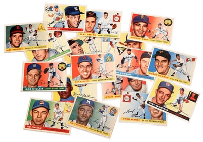 1955 Topps Baseball Partial Set