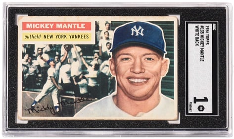 1956 Topps Mickey Mantle