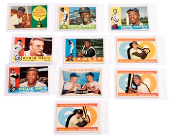 1960 Topps Baseball Near Set