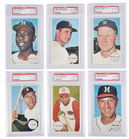 Group of Graded 1964 Topps Giants, 17 Cards