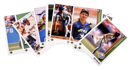 1989 Upper Deck Complete Set with High Numbers and Graded Griffey
