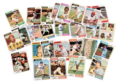 1971, 73, 74 Topps Baseball Card Group