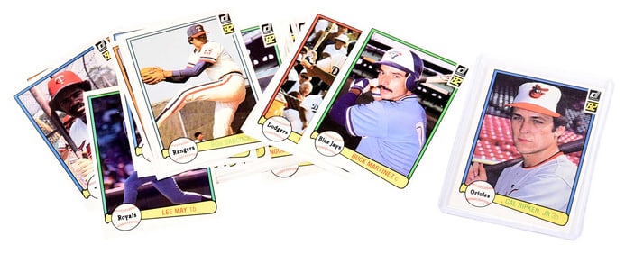 Six Early 80s Baseball Card Sets: 1981 & 1982