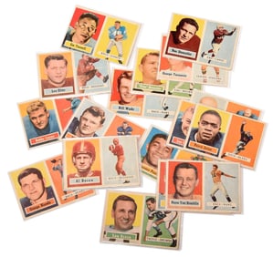 1957 Topps Football Near Set