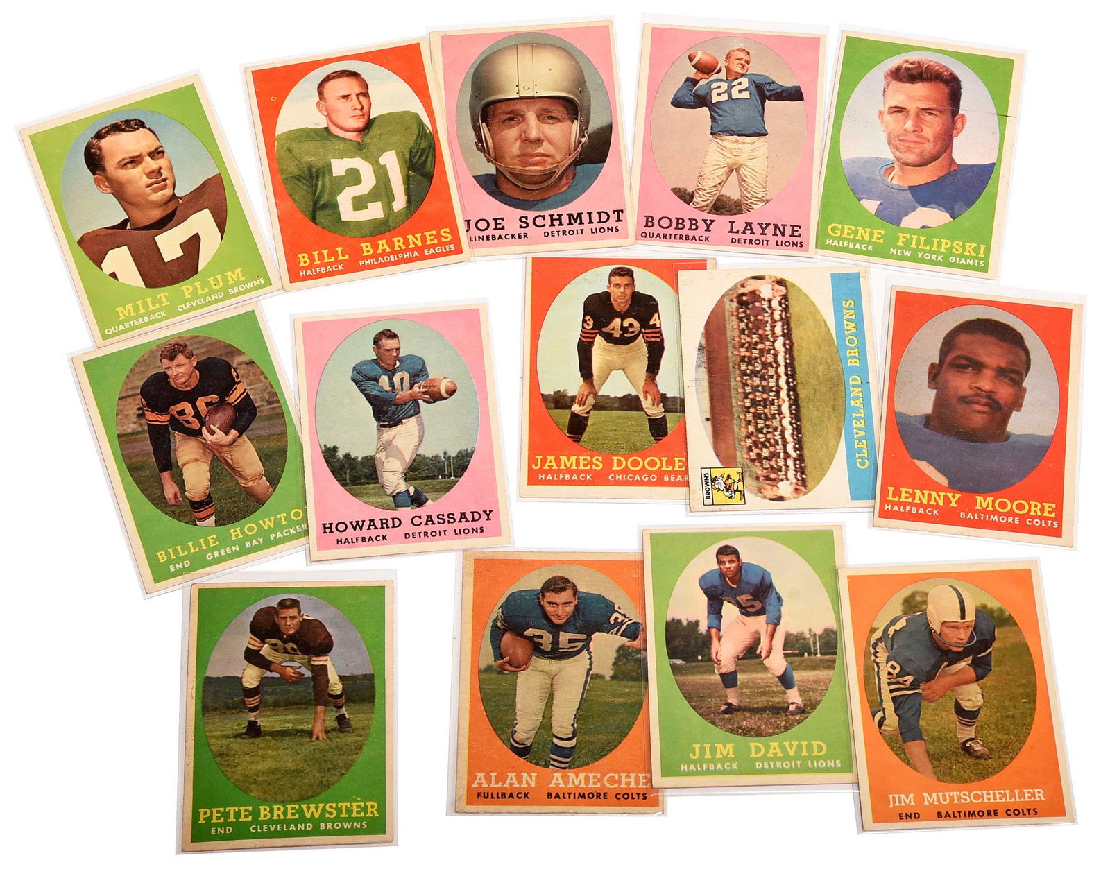 1958 Topps Football Near Set (1 of 6)