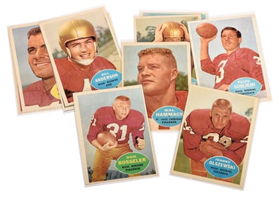 1960 Topps Football Complete Set