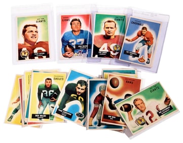 1955 Bowman Football Complete Set