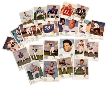 1961 Fleer Football Complete Set