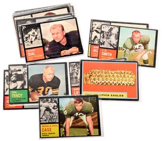 1962 Topps Football Near Set