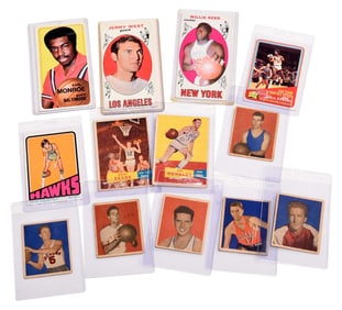 Early Basketball Cards, Bowman and Topps