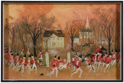 Steve Cook, Revolutionary War Battle