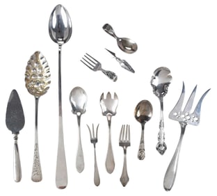 51 Piece Assorted Sterling Flatware