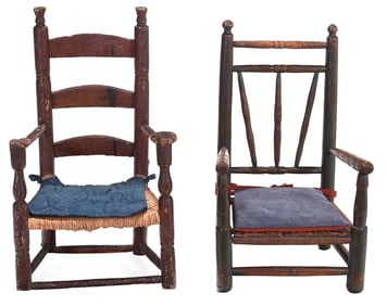 Two American Childs Chairs