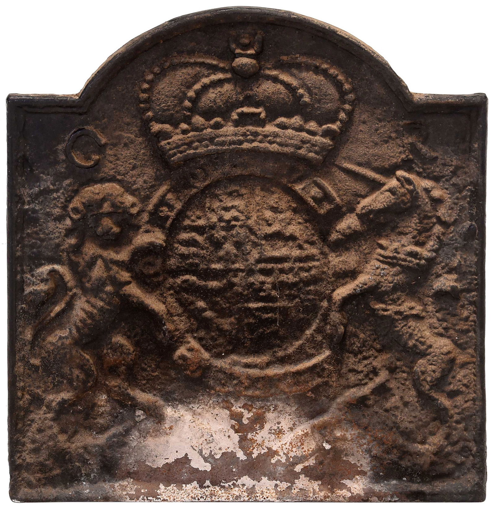 Thomas Elsley Cast Iron Fireback for Colonial Williamsburg (1 of 5)