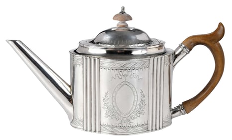 Coin Silver Teapot