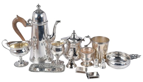 38 Assorted Sterling Table Items