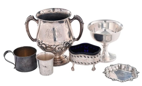 15 Sterling Table Items