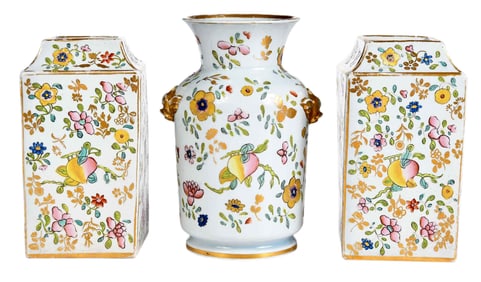 Three Pieces of Mason's Ironstone Porcelain